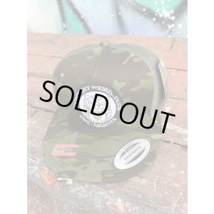 画像3: ラスト1枚で終了 DGWD / OWL NIGHTER スナップバックメッシュキャップ WOODLAND CAMO