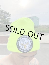 DGWD / OWL NIGHTER ニットキャップ YELLOW NEON