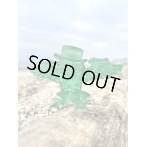 画像1: 激レア 6個限定生産中 1個のみの入荷送料無料  DGWD / MR. NITE OWL フィギュア カスタムカラー 2ndプレス CLEAR GREEN