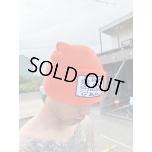 画像3: ラスト1枚で終了 DGWD / GUN TALK ニットキャップ ORANGE NEON