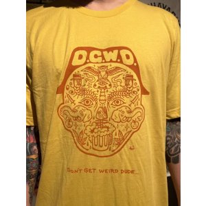 画像5: XLサイズラスト1枚で終了 DGWD / MAIZE MAN FACE 半袖Tシャツ artwork by ILLSYNAPSE
