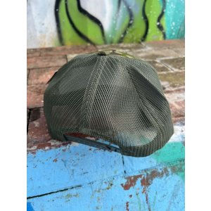 画像12: オーピーさん直買付アイテム 送料無料 DGWD / OWL NIGHTER スナップバックメッシュキャップ ウッドランドカモ