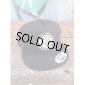 画像4: 1枚のみ限定入荷 DGWD / OWL NIGHTER スナップバックメッシュキャップ BLACK