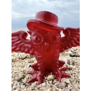 画像6: オーピーさん直買付アイテム 送料無料 限定2個のみ 激レア DGWD / MR. NITE OWL フィギュア 2ndプレス RED