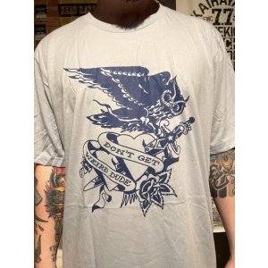 画像4: 2XLラスト2枚で終了 DGWD / BLUE DAGGER OWL 半袖Tシャツ artwork by MR. LEE