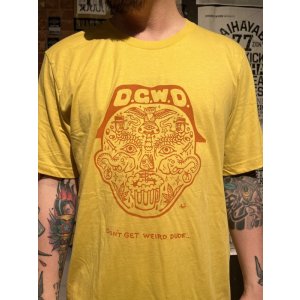 画像4: XLサイズラスト1枚で終了 DGWD / MAIZE MAN FACE 半袖Tシャツ artwork by ILLSYNAPSE