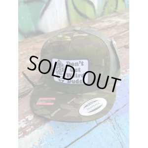 画像1: ラスト3枚で終了  DGWD / GUN TALK スナップバックメッシュキャップ WOODLAND CAMO