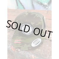 ラスト1枚で終了 DGWD / OWL NIGHTER スナップバックメッシュキャップ WOODLAND CAMO