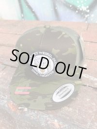 ラスト1枚で終了 DGWD / OWL NIGHTER スナップバックメッシュキャップ WOODLAND CAMO