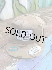 ラスト2枚で終了 DGWD / GUN TALK スナップバックメッシュキャップ DESERT CAMO
