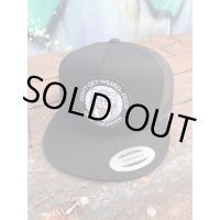 1枚のみ限定入荷 DGWD / OWL NIGHTER スナップバックメッシュキャップ BLACK