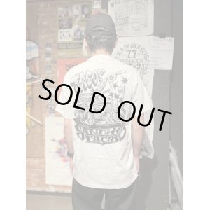 画像2: Lサイズラスト1枚で終了 送料無料 SANCHO'S TACOS / Good Livin Taco? 半袖Tシャツ WHITE