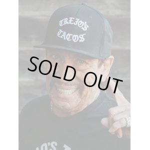 画像2: 送料無料 ラスト1枚で終了 TREJO'S TACOS / Font Logo 3D刺繍 スナップバックキャップ BLACK