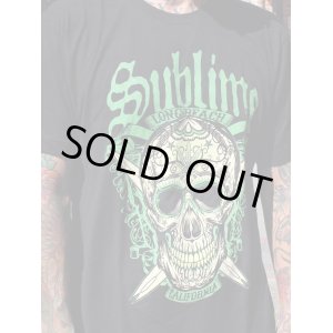 画像2: Mサイズラスト1枚で終了 SUBLIME / LBC Skull Tシャツ