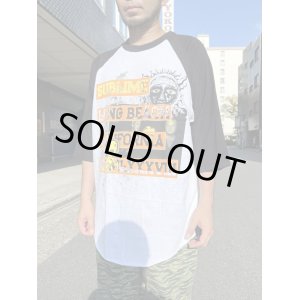画像2: 送料無料 Lサイズラスト1枚で終了 SUBLIME / Long Beach California ラグラン袖 Tシャツ