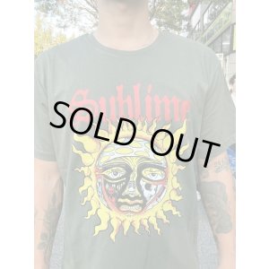 画像21: Lラスト1枚で終了 SUBLIME / Yellow Sun Tシャツ グリーン