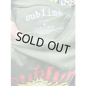 画像23: Lラスト1枚で終了 SUBLIME / Yellow Sun Tシャツ グリーン