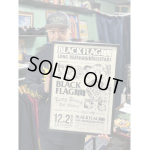 画像2: "11000円以上お買い上げの方限定" BALL&CHAIN "Green Thumb" BLACKFLAG / LONG BEACH DUB ALLSTARS 2023 Japan Tour 名古屋 artwork by PICTURE MOUSE イベントポスター