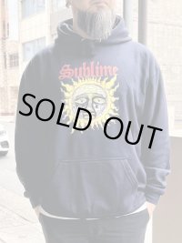 送料無料 XLサイズラスト2枚で終了 SUBLIME / 40oz SUN プルオーバーパーカー DARK NAVY