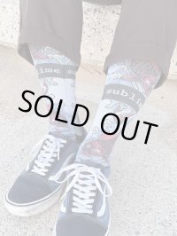 MERGE4 SOCKS / SUBLIME - BAD FISH ソックス