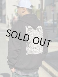 送料無料 Lサイズラスト1枚で終了 LONG BEACH DUB ALLSTARS / Taco Truck ジップアップパーカー BLACK
