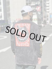 Mサイズラスト2枚で終了 LONG BEACH DUB ALLSTARS / Battle Tシャツ タイダイ
