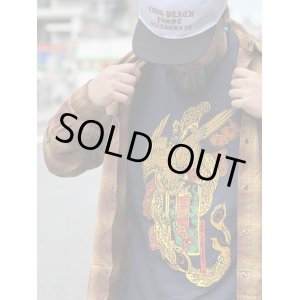 画像1: 2XLサイズラスト1枚で終了 LONG BEACH DUB ALLSTARS / Phoenix Tシャツ NAVY