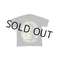 送料無料 PICKLE STIX SURFBOARDS (Smelly of NOFX) / SPACEMAN Tシャツ BLACK