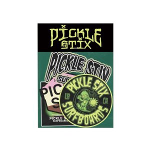 画像2: PICKLE STIX SURFBOARDS (SMELLY by NOFX) / STICKER PACK 4枚入り