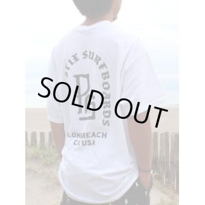 画像2: 送料無料 PICKLE STIX SURFBOARDS (Smelly of NOFX) / SMOG TOWN Tシャツ WHITE