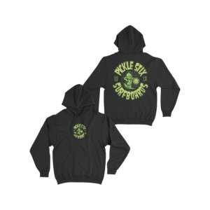 画像11: 送料無料 PICKLE STIX SURFBOARDS (SMELLY by NOFX) / PICKLE FINK プルオーバーパーカー BLACK