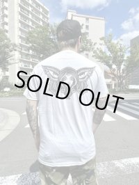 Lサイズラスト1枚で終了 LONGBEACH DUB ALLSTARS / Butterfly 半袖 Tシャツ WHITE