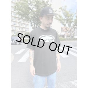画像1: XLラスト1枚で終了 SRH / NEW SPADE CLASSIC Tシャツ BLACK