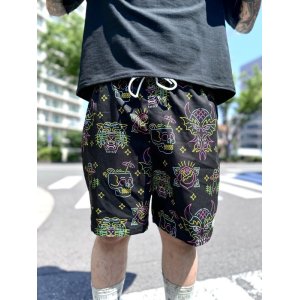 画像2: Mサイズラスト3枚で終了 EMPYRE / Grow Neon Lights & Black ショーツ　