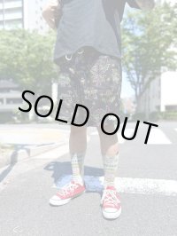 6100円OFF 送料無料 Mサイズラスト1枚で終了 EMPYRE / Grow Neon Lights & Black ショーツ　