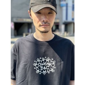 画像4: XLラスト1枚で終了 ”OWEAK x BALL&CHAIN” / PIGS artwork by ILLSYNAPSE コラボ Tシャツ BLACK
