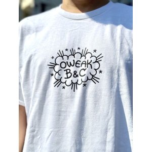 画像4: ”OWEAK x BALL&CHAIN” / PIGS artwork by ILLSYNAPSE コラボ Tシャツ WHITE