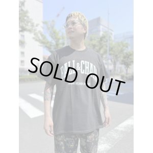 画像1: FUCKIN' MELLOW CLOTHING / Long Beach Posse artwork by PICTURE MOUSE 半袖 Tシャツ BLACK