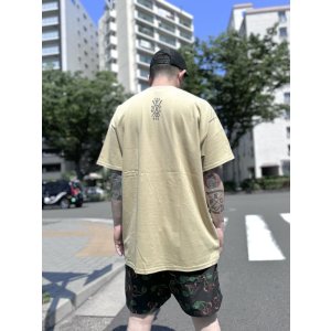 画像6: FUCKIN' MELLOW CLOTHING / Old Panther artwork by JUN of Black Star Tattoo 半袖 Tシャツ TAN