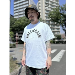 画像3: FUCKIN' MELLOW CLOTHING / BALL&CHAIN artwork by PICTURE MOUSE 半袖 Tシャツ WHITE