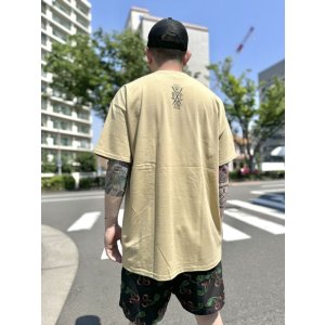 画像5: FUCKIN' MELLOW CLOTHING / Old Panther artwork by JUN of Black Star Tattoo 半袖 Tシャツ TAN