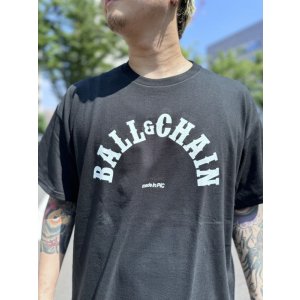 画像3: FUCKIN' MELLOW CLOTHING / BALL&CHAIN artwork by PICTURE MOUSE 半袖 Tシャツ BLACK