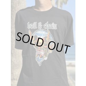 画像7: 送料無料 OPIE ORTIZ x BALL&CHAIN / "ORTIZ" 1998-2024 Reprint Red Devil Tシャツ ブラック