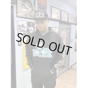画像1: 送料無料 Mサイズラスト1枚で終了 NOFX / DRIVER プルオーバーパーカー