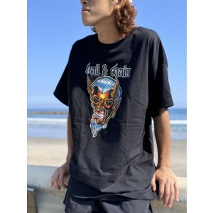 画像3: 送料無料 OPIE ORTIZ x BALL&CHAIN / "ORTIZ" 1998-2024 Reprint Red Devil Tシャツ ブラック