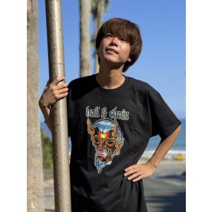 画像5: 送料無料 OPIE ORTIZ x BALL&CHAIN / "ORTIZ" 1998-2024 Reprint Red Devil Tシャツ ブラック