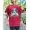 画像1: LONG BEACH DUB ALLSTARS / Tattoo Girl Artwork by Opie Ortiz Tシャツ レッド (1)