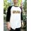画像1: M、Lサイズ各1枚で終了 LONG BEACH DUB ALLSTARS / Logo ラグラン七分Tシャツ ブラック/ホワイト (1)