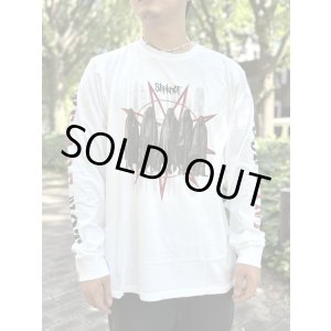 画像1: 送料無料 Lサイズラスト1枚で終了 SLIPKNOT / Shrouded Group 長袖Ｔシャツ