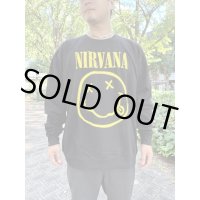 送料無料 2XLラスト1枚で終了 NIRVANA / Yellow Happy Face スウェット